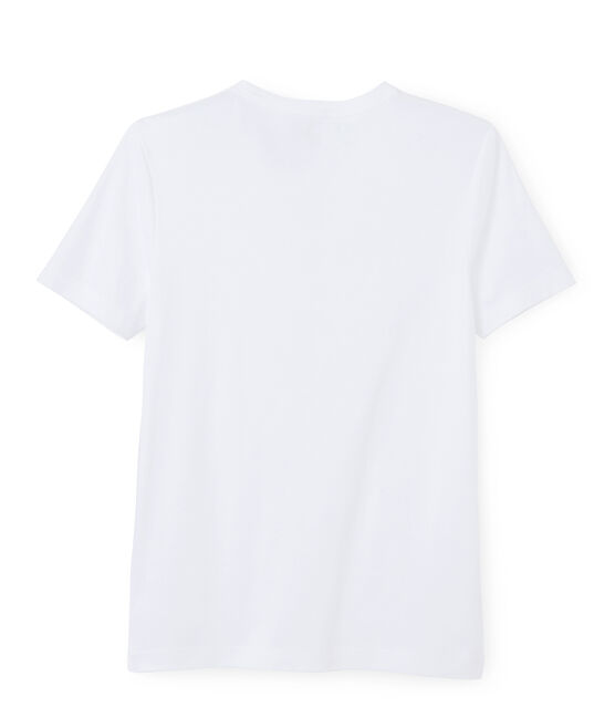 Iconisch T-shirt met lange mouwen mannen wit ECUME