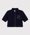 Babyvest in sherpa blauw SMOKING