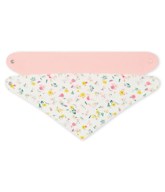 Lot De 2 Bandanas Bavoirs Bebe Fille Variante 1 Petit Bateau Lot De 2 Bandanas Bavoirs Bebe Fille Variante 1 Petit Bateau