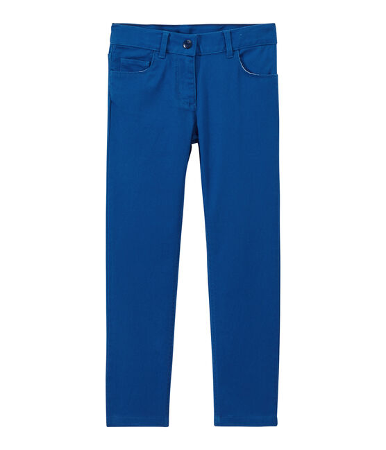 Gekleurde meisjesjeans blauw PERSE