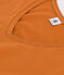 Tee-shirt LE DROIT col V en coton Femme marron ECUREUIL