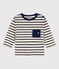 T-shirt met lange mouwen voor baby's van katoen wit AVALANCHE/ MEDIEVAL