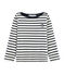 Marinière iconique enfant garçon beige COQUILLE/bleu SMOKING