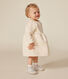 Robe manches longues en tubique matelassé bébé