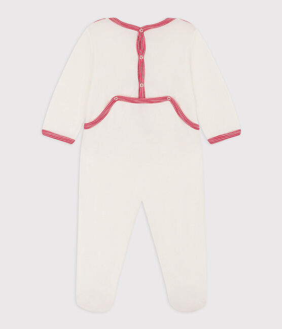 Dors-bien 130 ans en velours blanc MARSHMALLOW