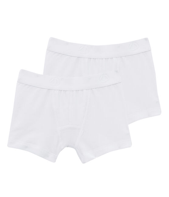 Duo boxershorts jongens wit LOT