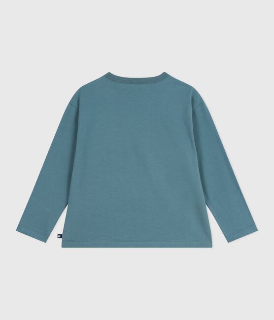 Tee-shirt enfant manches longues en coton imprimé GOBELIN