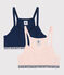 Lot de 2 brassières de sport petite fille en coton biologique variante 1