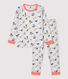 Pyjama imprimé Paris petit garçon en coton biologique