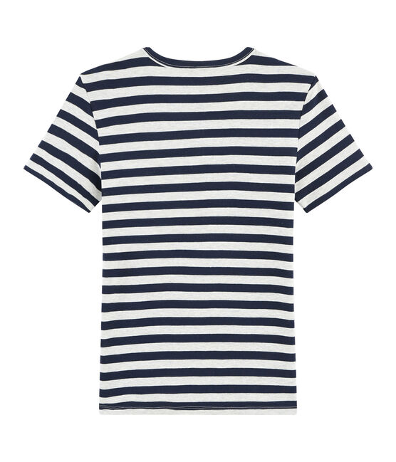 Iconisch damesshirt blauw SMOKING/grijs BELUGA