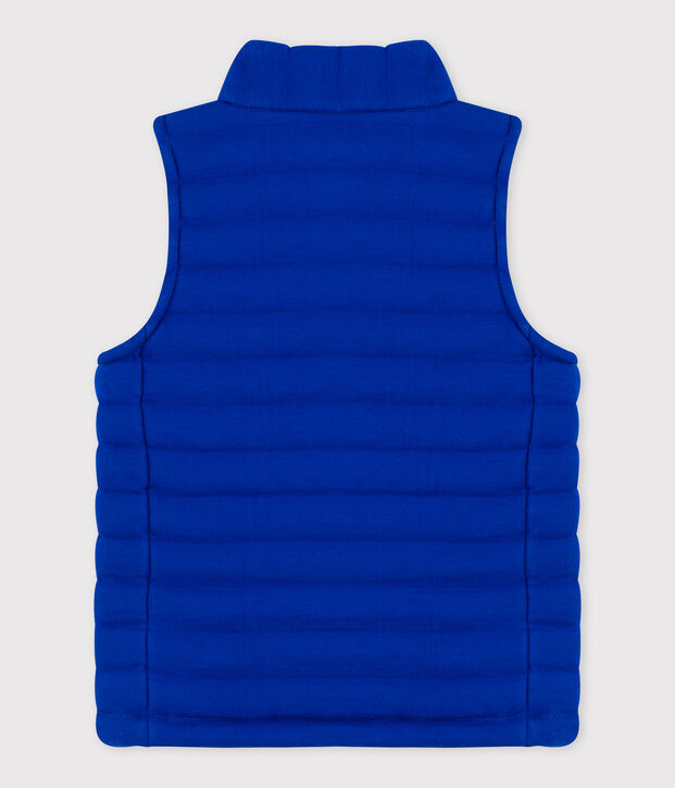 Blouson sans manche fille/gar&ccedil;on bleu