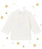 Polo uni bébé garçon blanc MARSHMALLOW