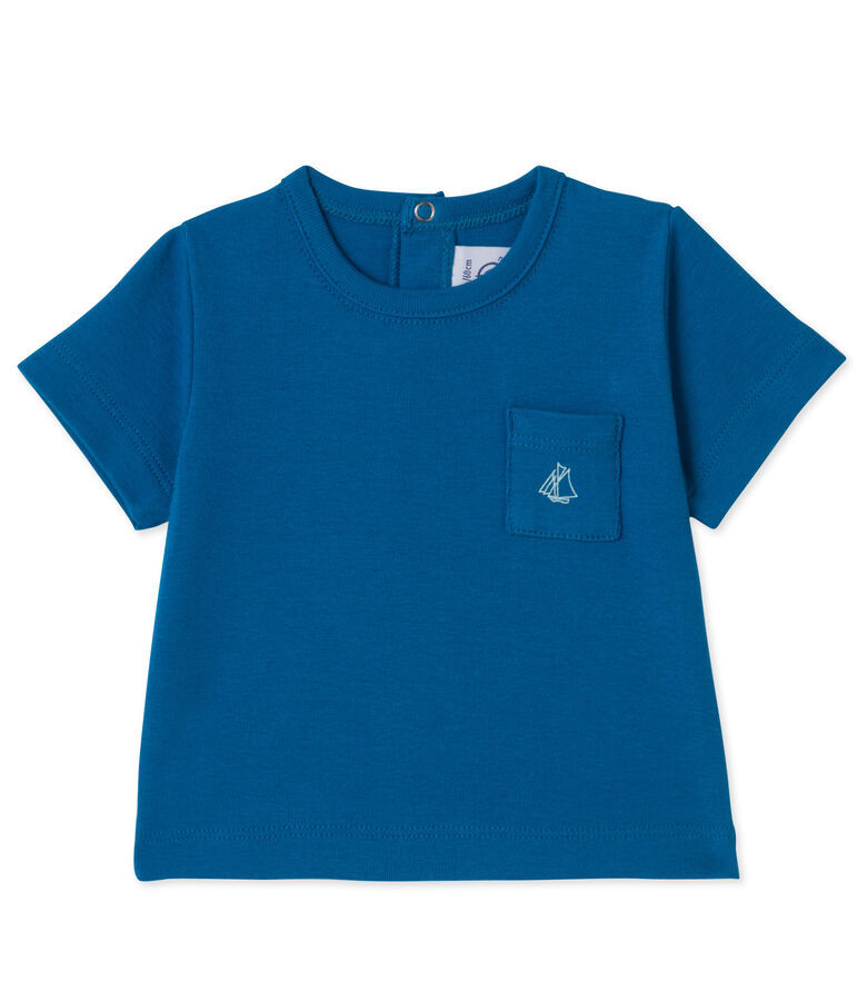 T-shirt voor babyjongens blauw DELFT