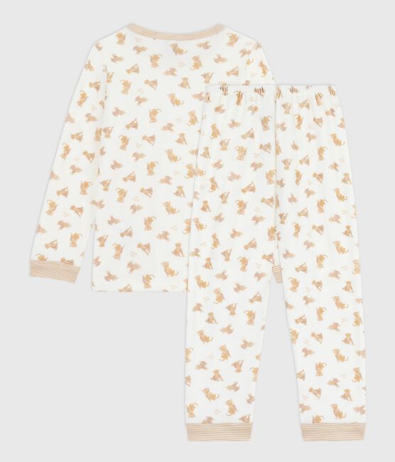 Pyama enfant en velours imprimé léopards MILK/ MULTICO