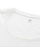Tee-shirt manches longues femme en coton léger blanc MARSHMALLOW