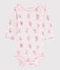 Body manches longues bébé fille