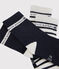 Lot de 2 paires de chaussettes fille-garçon variante 1