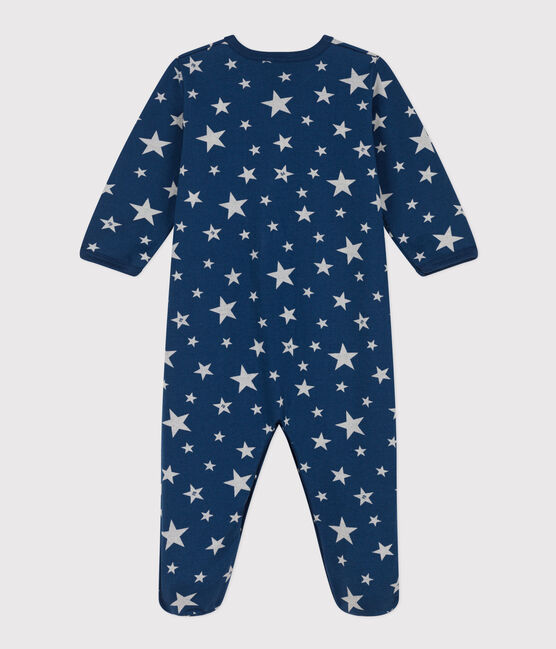Babypyjama van molton met lichtgevende sterren INCOGNITO/ MARSHMALLOW