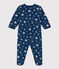 Babypyjama van molton met lichtgevende sterren INCOGNITO/ MARSHMALLOW