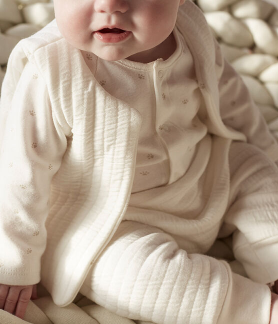 Drie babykledingstukken van tubic wit MARSHMALLOW