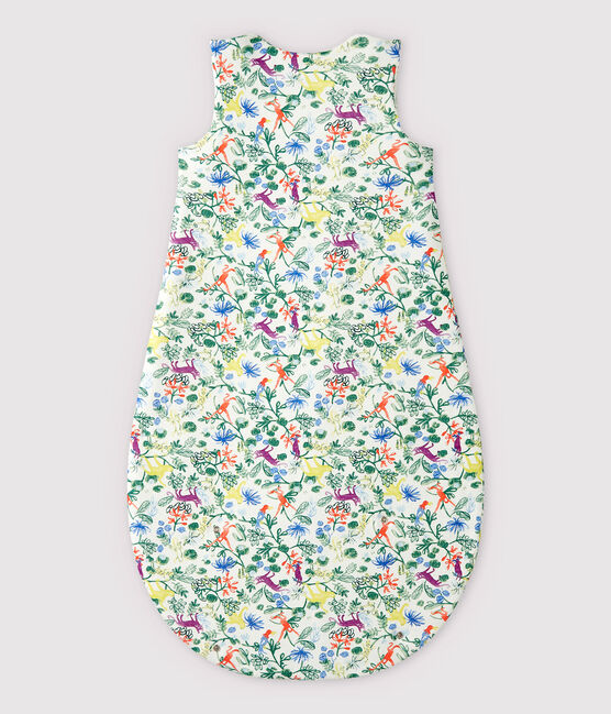 Gigoteuse jungle bébé en coton blanc MARSHMALLOW/blanc MULTICO