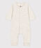 Lang effen babypakje in biologisch tubic voor baby's beige MONTELIMAR CHINE