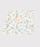 Tubic pyjama met lentebloemen voor meisjes wit MARSHMALLOW/wit MULTICO