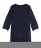 Chemise de nuit fille en bouclette velours bleu SMOKING/gris ARGENT