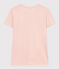 LE Droit, katoenen T-shirt voor dames met ronde hals roze SALINE