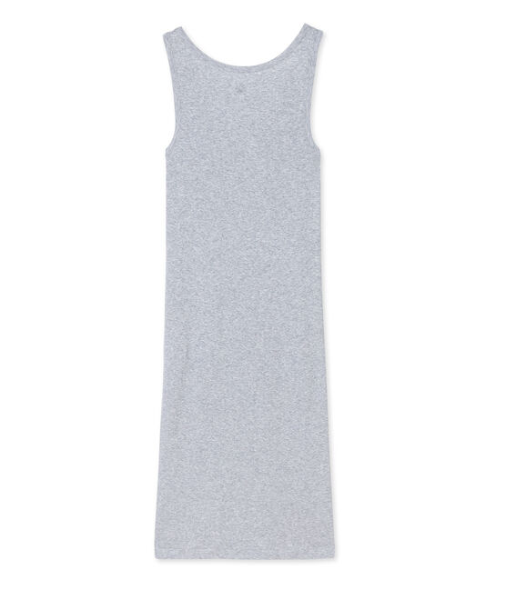 Nuisette femme en coton ultra light gris FUMEE CHINE