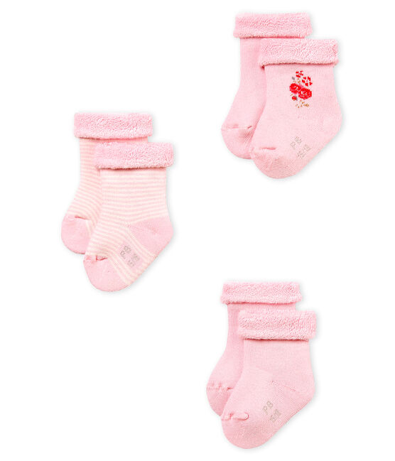 Lot de 3 paires de chaussettes bébé mixte variante 1