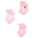 Lot de 3 paires de chaussettes bébé mixte