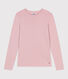 Katoenen dames-T-shirt met lange mouwen - L'Iconique