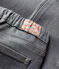 Pantalon slim en denim enfant fille gris GRIS FONCE/ DARK GREY
