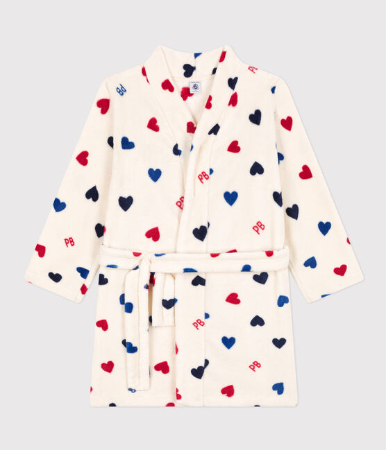 Robe de chambre en polaire enfant blanc AVALANCHE/ MULTICO