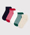 5 paires de chaussettes enfant rayées en coton variante 1