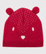 Babymuts van tricot.