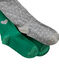 Lot de 2 collants enfant fille gris SUBWAY/vert ECOLOGY