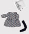 Coffret cadeau bébé robe et collants variante 1