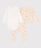 Set met print van katoen voor baby's wit AVALANCHE/ MULTICO