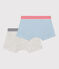 Set van 2 boxershorts voor jongens in katoen variante 1