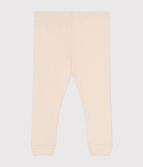 Katoenen legging voor baby's ecru AVALANCHE