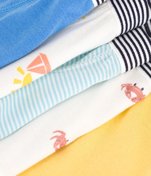 Setje met 5 katoenen boxershorts met print voor kinderen multicouleur
