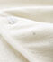 Uniseks badcape voor baby's wit MARSHMALLOW
