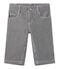 Gestreepte babybroek voor jongens blauw SMOKING/wit MARSHMALLOW