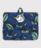 Windjack van gerecycled polyester voor jongens blauw SMOKING/wit MULTICO