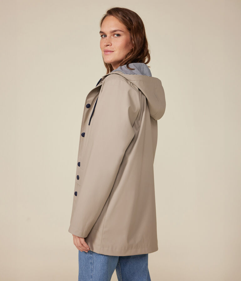 Iconische oliejas voor dames/heren beige