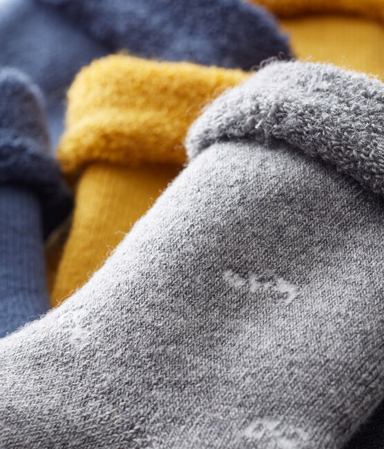 Lot de trois paires de chaussettes bébé mixte variante 1