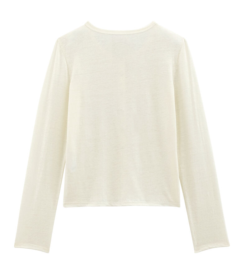 Cardigan femme blanc