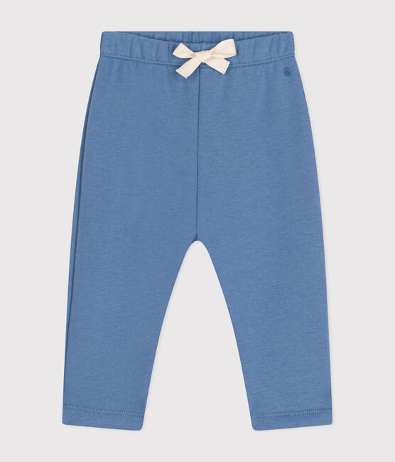 Pantalon en molleton bébé bleu BEACH